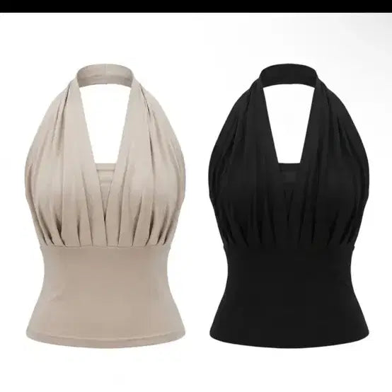 [BUNJANG] Halterneck Top Black / 새상품/블랙)홀터넥