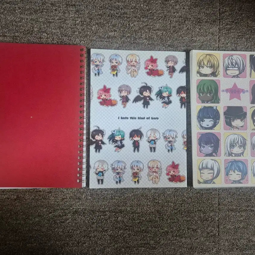 [BUNJANG] Yuruhir (I Hate This Kind of Hero) Official Goods Notebook Collection / [2차 굿즈] 이런 영웅은 싫어 무지 노트 모음