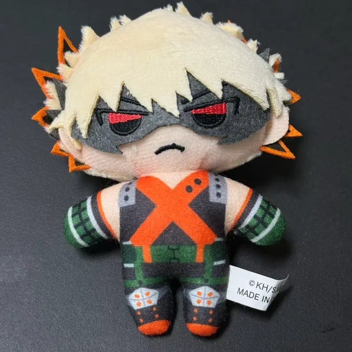 [BUNJANG] My Hero Academia Bakugo Plush Keychain / 나의히어로아카데미아 나히아 히로아카 바쿠고 누이 인형 키링