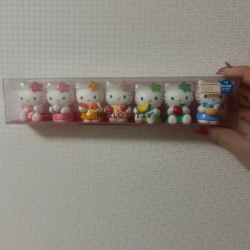 [BUNJANG] Sanrio Hello Kitty Classic Figure Set (6 Types) / 산리오 헬로키티 고전 피규어 6종 세트