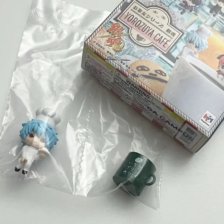 [BUNJANG] Gintama Sakata Gintoki Yorozuya Cafe Ochotomo Figure / 은혼) 사카타 긴토키 요로즈야 카페 오챠토모 오차토모