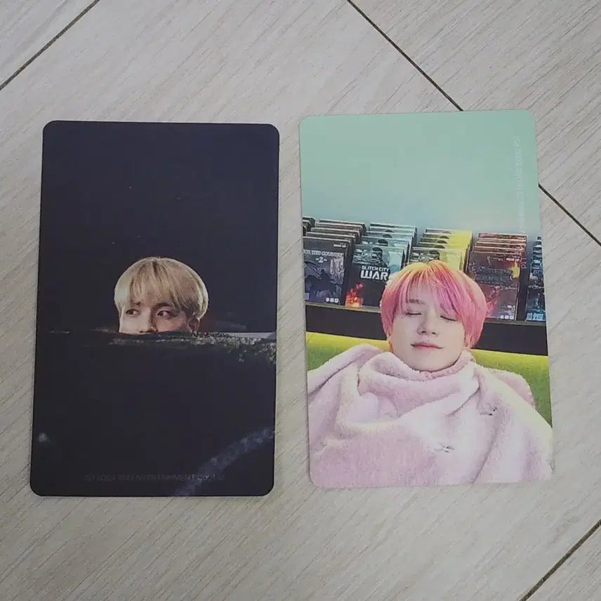 [BUNJANG] NCT DREAM Jisung Narcissism Exhibition MD Jeno Card Sticker Set / 엔시티드림 나르시시즘 재민전시회 md 제노 카드 스티커