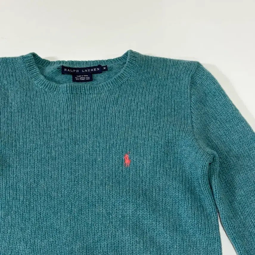 [BUNJANG] Polo Ralph Lauren Merino Wool Blend Knit Sweater / 폴로 랄프 로렌(Polo Ralph Lauren) 메리노 울 니트