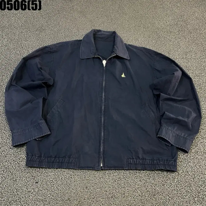 [BUNJANG] Beanpole Navy Cotton Jacket 105 / 빈폴 네이비 면 자켓105 0506