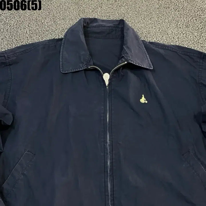 [BUNJANG] Beanpole Navy Cotton Jacket 105 / 빈폴 네이비 면 자켓105 0506