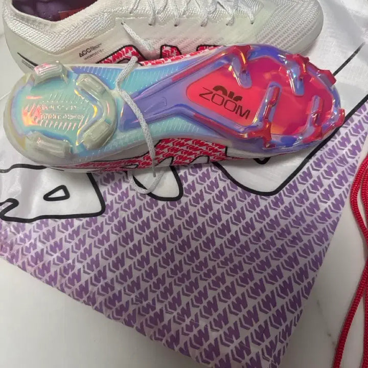 [BUNJANG] Nike Zoom Mercurial 280mm Football Boots White/Red / [새상품] 280mm 나이키 줌 머큐리얼 축구화 화이트/레드