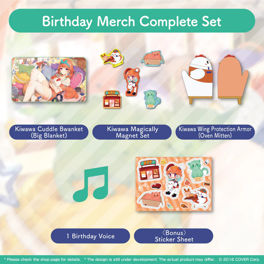 [BUNJANG] Hololive EN Kiara 2022 Birthday Complete Set / 홀로라이브 EN 타카나시 키아라 22년 생일 컴플리트 세트