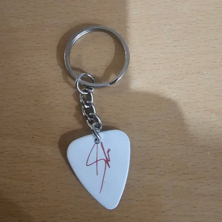 [BUNJANG] Deep Purple Autographed Guitar Pick Keychain / 딥퍼플 DEEP PURPLE 내한 싸인 피크 키링