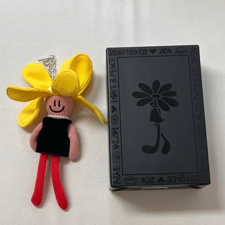 [BUNJANG] ZO&amp;FRIENDS A&amp;NE Knit Doll Keyring / ZO&amp;FRIENDS A&amp;NE 조앤프렌즈 앤 니트 인형 키링