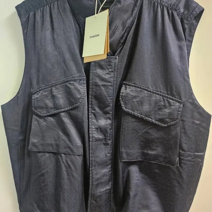 [BUNJANG] StandAlone Cargo Vest Navy New / 새상품 STANDALONE  카고 베스트