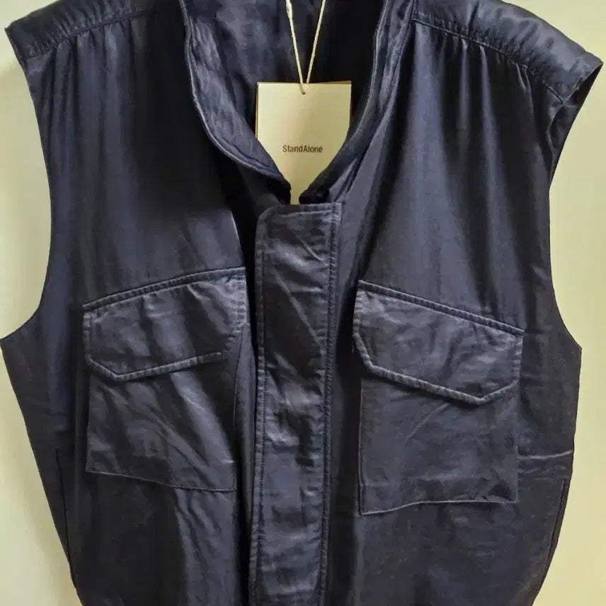 [BUNJANG] StandAlone Cargo Vest Navy New / 새상품 STANDALONE  카고 베스트