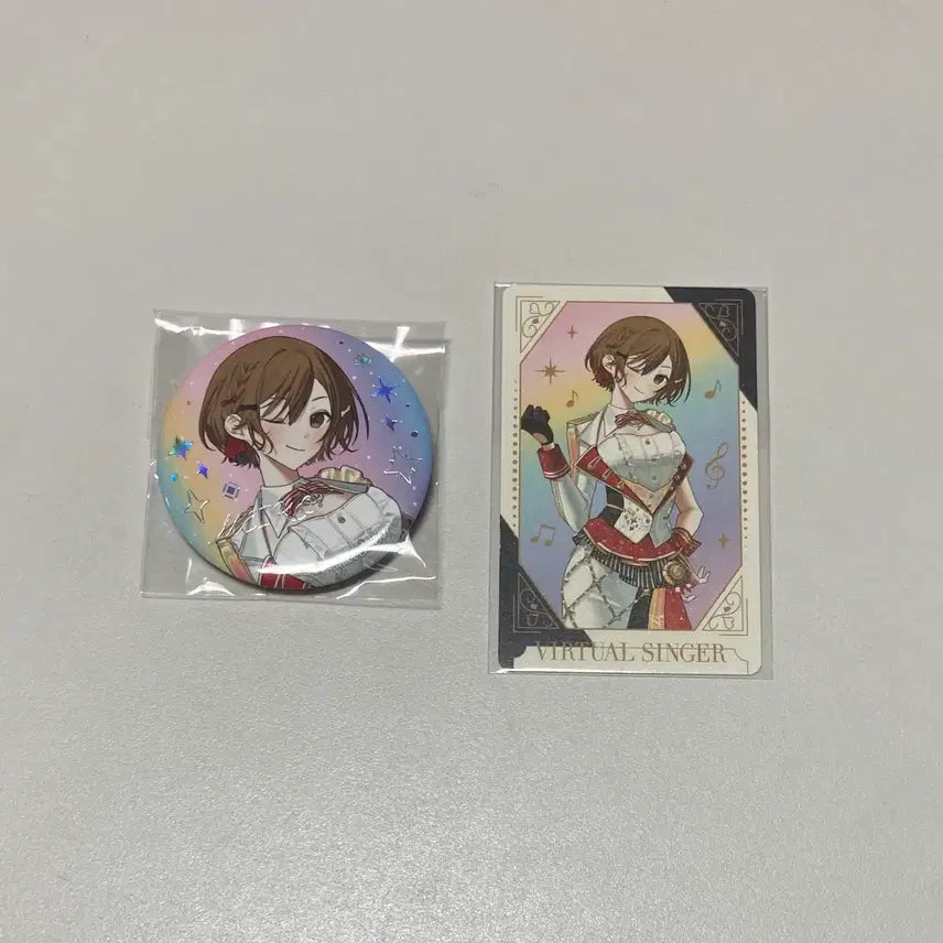 [BUNJANG] Project Sekai 5th Anniversary Meiko Aurora Can Badge / 프세카 감사제 5주년 메이코 오로라 캔뱃지 그리팅 카드 이픽 버싱