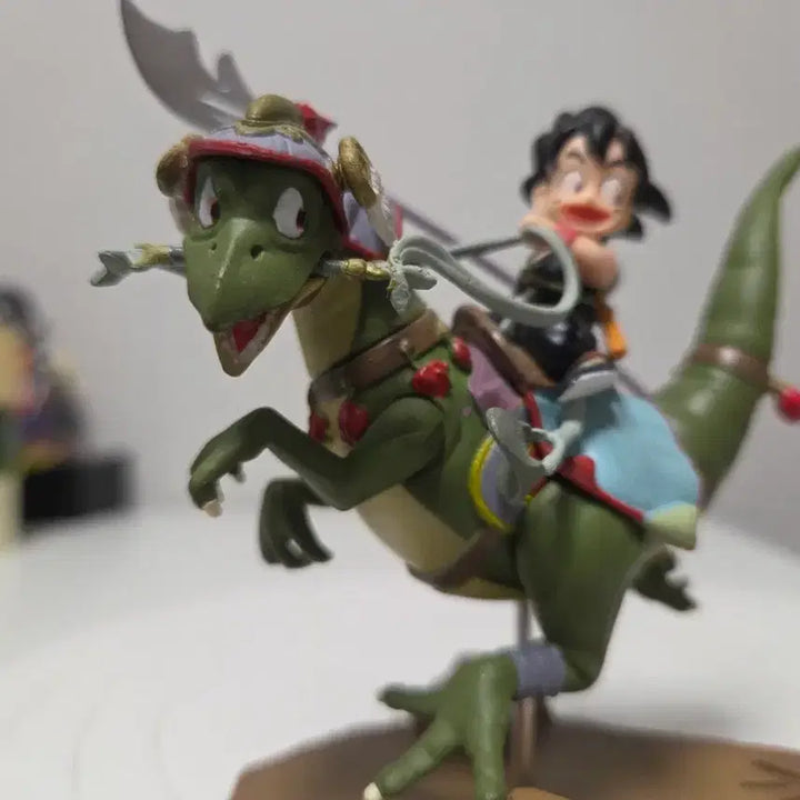 [BUNJANG] Unifive Dragon Ball Museum Collection 5 Son Goku &amp; Dinosaur Figure (No Box) / 드래곤볼 뮤지엄 콜렉션 제5탄(노박스 레어)
