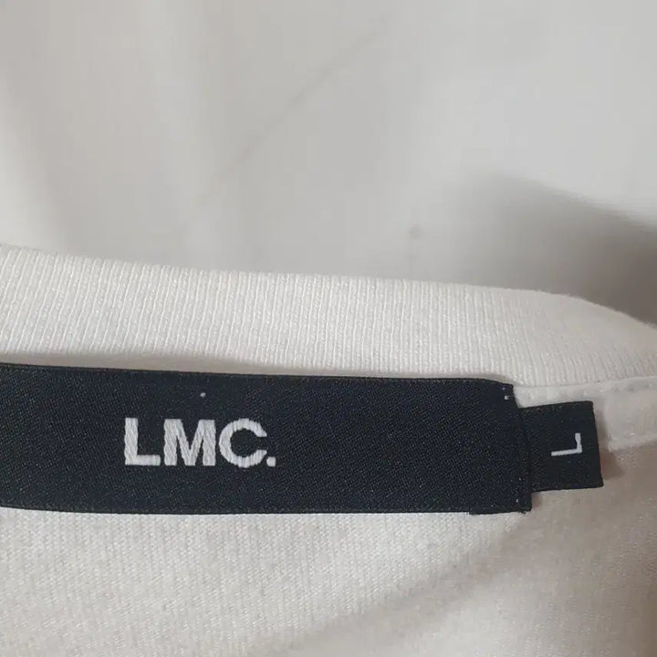 [BUNJANG] LMC Short Sleeve T-Shirt White L Size / LMC 반팔 화이트 +CPGN 바막