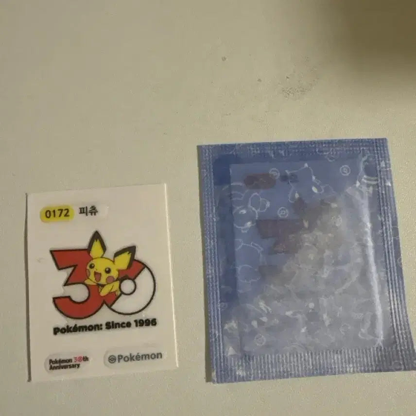 [BUNJANG] Pokemon 30th Anniversary Pikachu P Amo Sticker Set / 포켓몬 30주년 띠부씰 피츄 빠모