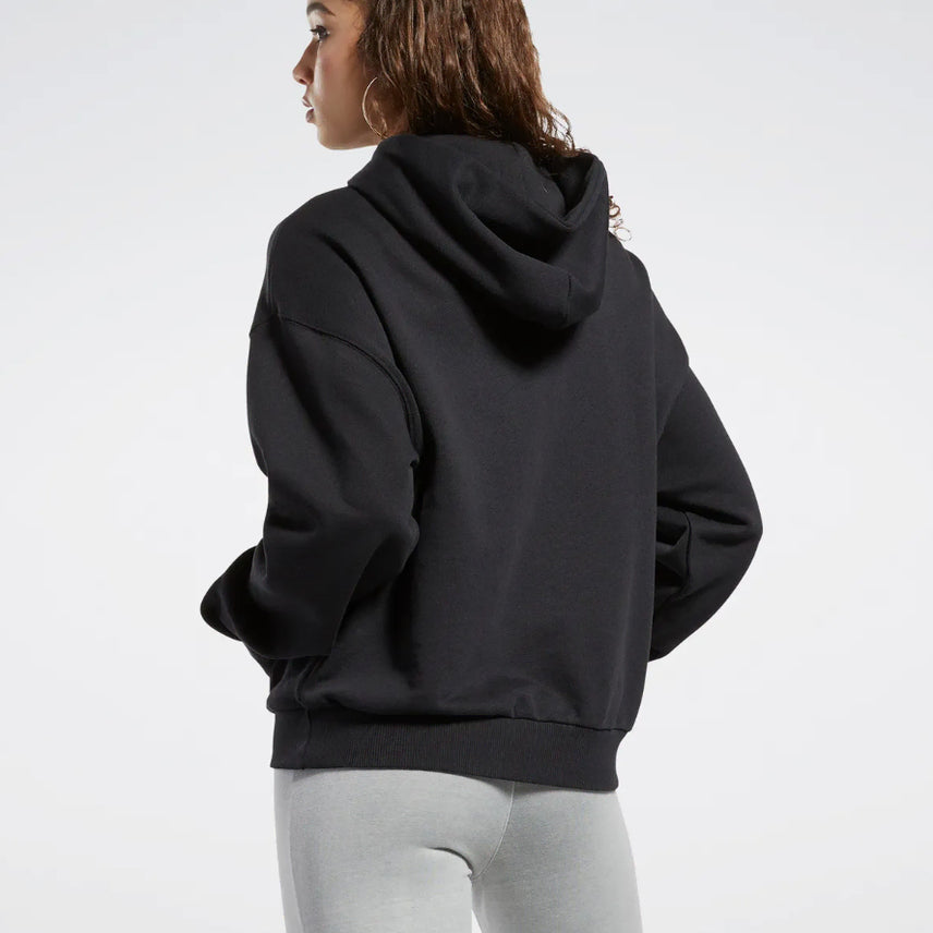 [BUNJANG] Reebok Hooded Sweatshirt Black (M, L) - New, Unsealed / 새) 리복 후드 블랙 M, L 미개봉 새상품