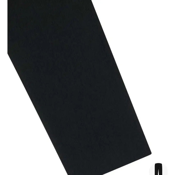 [BUNJANG] River Classy Black Creased Two-Tuck Cotton Pants / 리버클래시 크리즈 투턱 팬츠