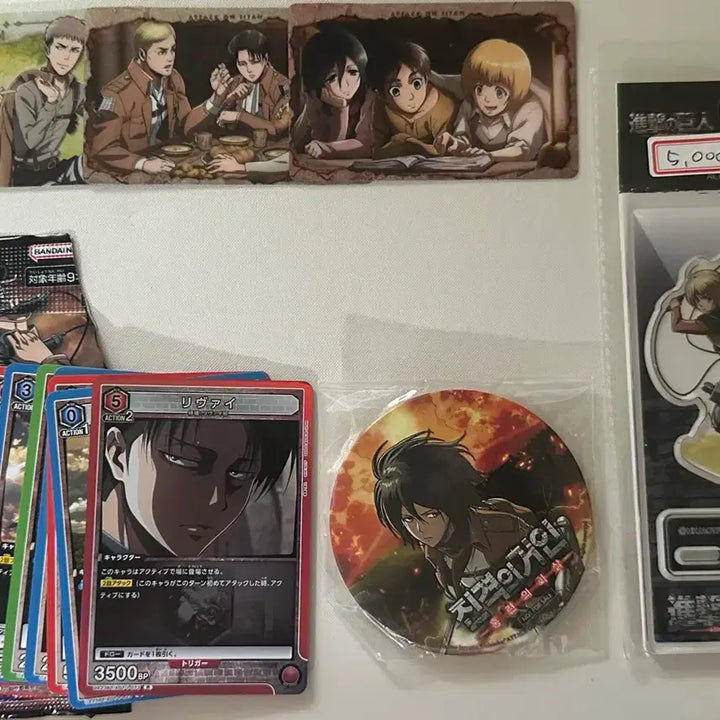 [BUNJANG] Attack on Titan Merchandise Bundle Set / 일괄) 진격거 진격의 거인 굿즈 판매합니다