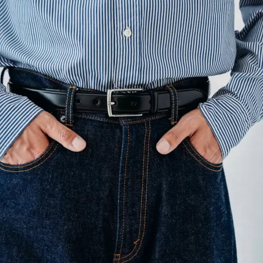 [BUNJANG] BEAMS PLUS Cordovan Belt Burgundy / BEAMS PLUS 빔즈플러스 Cordovan Belt 버건디 34
