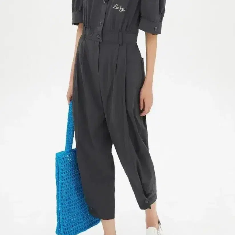 [BUNJANG] Lucky Chouette Jumpsuit (Size 38) / 럭키슈에뜨 점프수트(38)