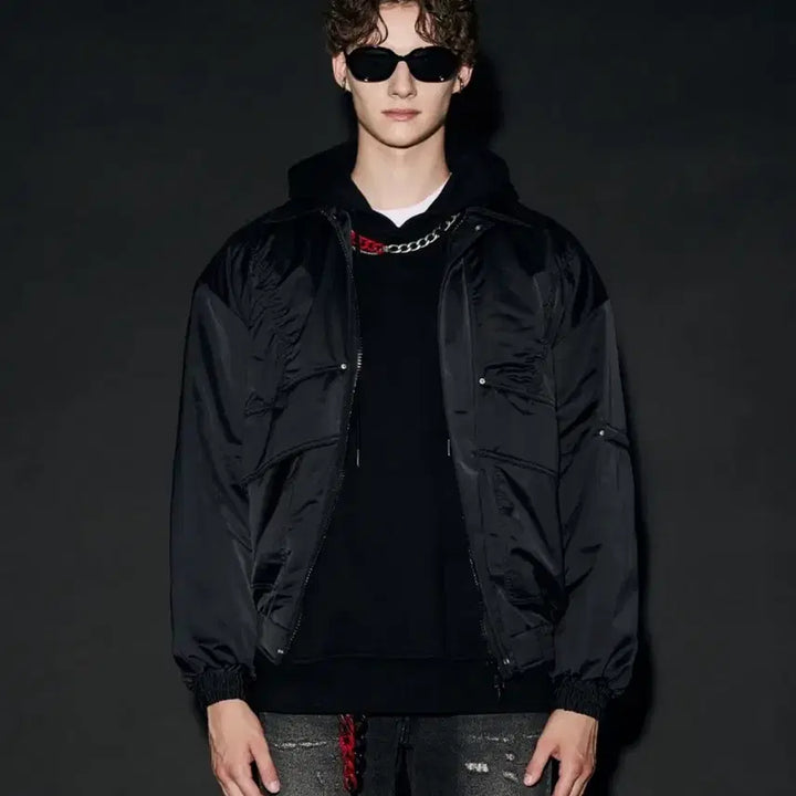 [BUNJANG] Maisonmined Bomber Jacket M / 메종 미네드 봄버 자켓 M