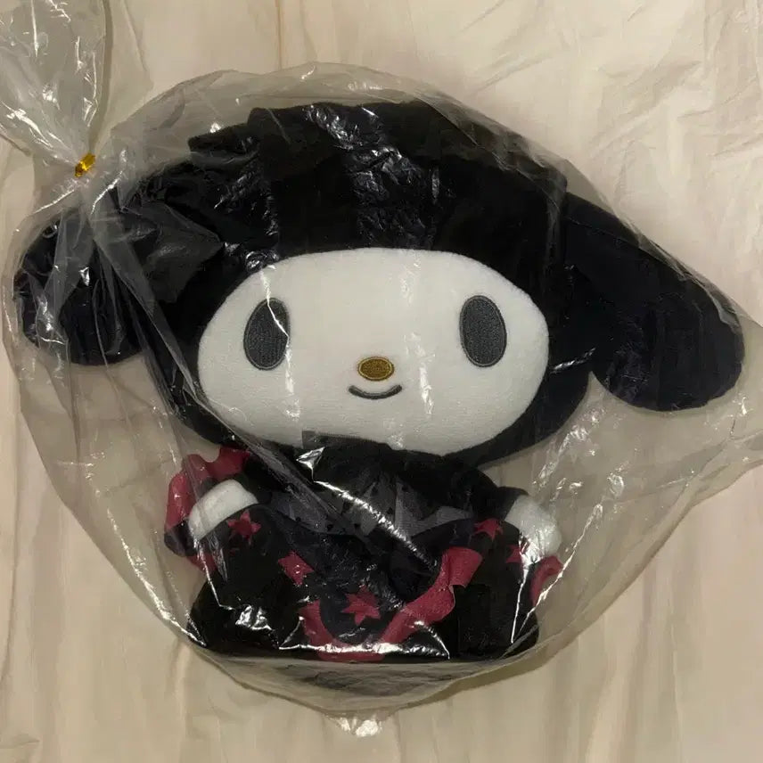 [BUNJANG] Sanrio Midnight Angel My Melody &amp; Kuromi Gothic Lolita Plush Dolls / 산리오 미드나잇 엔젤 마이멜로디 쿠로미 고스로리 고딕풍 인형