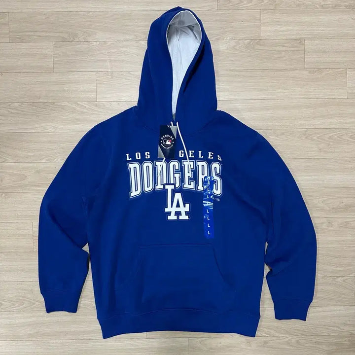 [BUNJANG] LA Dodgers Blue Hoodie L / LA 다저스 블루 후드티 L