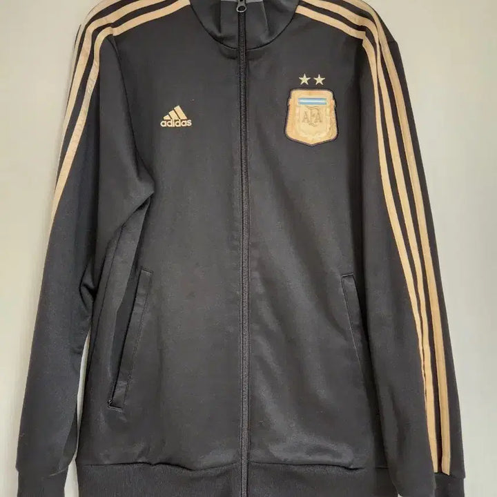 [BUNJANG] Adidas Argentina Track Top Black/Gold Size 100 / 아디다스 아르헨티나 트랙탑 블랙/골드 사이즈100