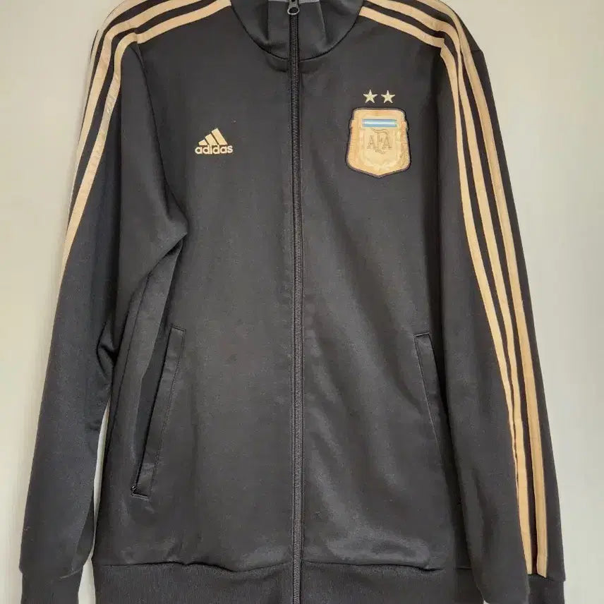 [BUNJANG] Adidas Argentina Track Top Black/Gold Size 100 / 아디다스 아르헨티나 트랙탑 블랙/골드 사이즈100