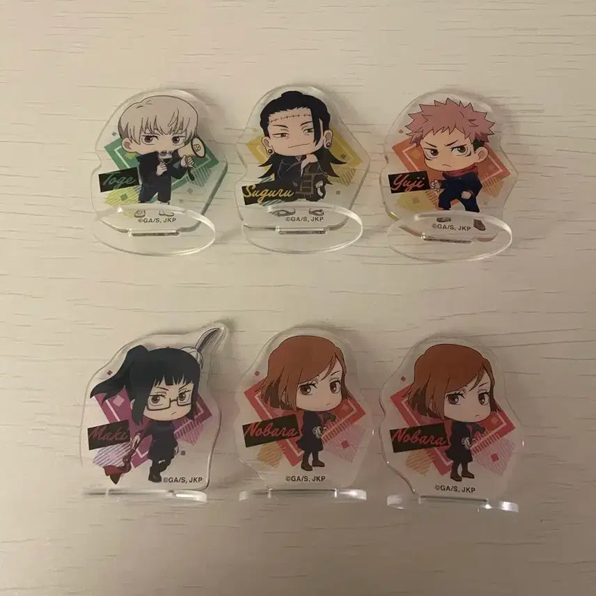 [BUNJANG] Jujutsu Kaisen Acrylic Mini Standee Bundle / 주술회전 아크릴 일괄