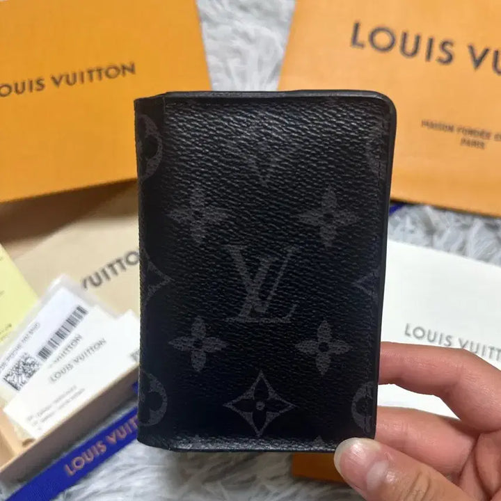 [BUNJANG] Louis Vuitton Organizer Black Wallet / [OS] 루이비통 오거나이저 블랙 지갑