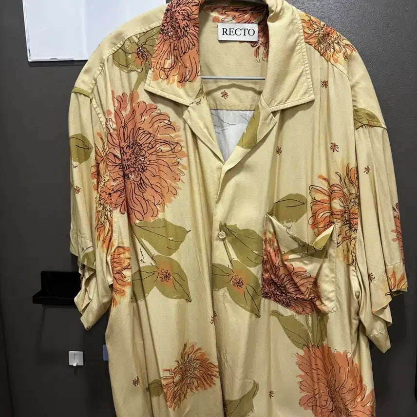 [BUNJANG] Recto Bohemian Vintage Flower Shirt L / [L] 렉토 보헤미안 빈티지 플라워 셔츠