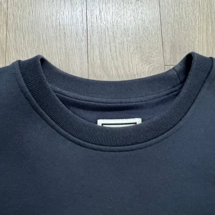 [BUNJANG] Wooyoungmi Back Logo Sweatshirt Navy / [50] 우영미 백로고 맨투맨 네이비