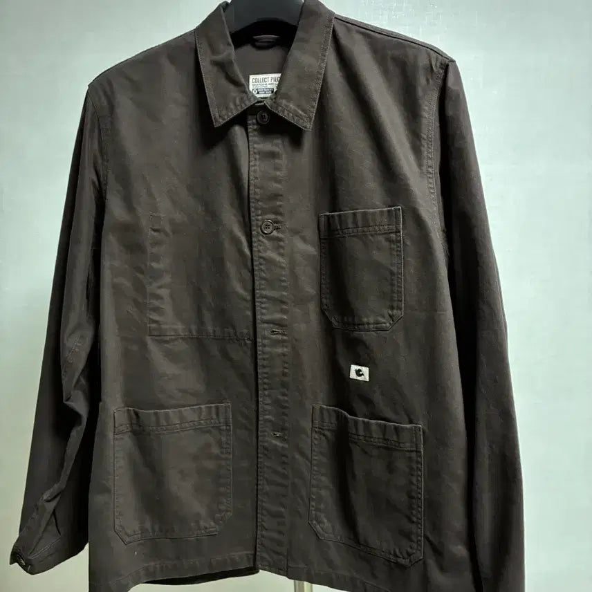 [BUNJANG] Collect Pieces Dark Brown Work Jacket M / M) 컬렉트피시스 워크 자켓 다크브라운