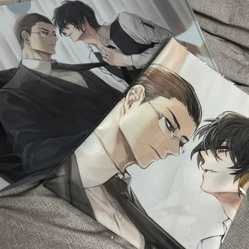 [BUNJANG] Slow Damage Fujito Cloth Poster Clear File (Sealed) / (미개봉)슬로우데미지 후지토와 천포스터 클리어파일