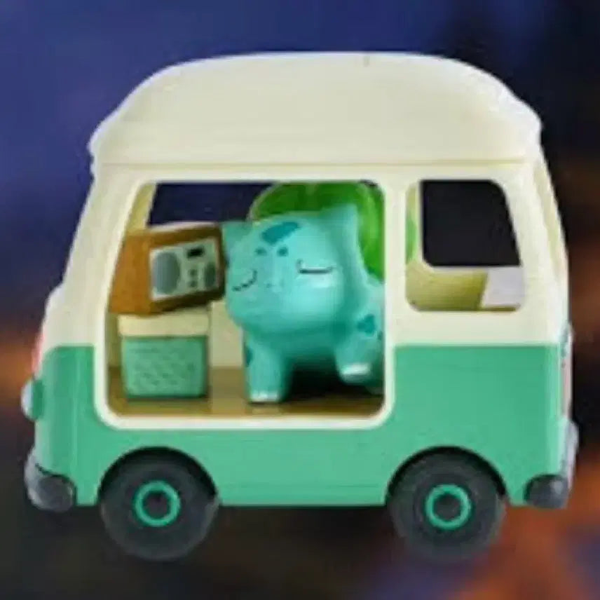 [BUNJANG] Lotteria Pokémon Camping Car Keyring Bulbasaur / 롯데리아 포켓몬스터 캠핑카 키링 이상해씨 판매