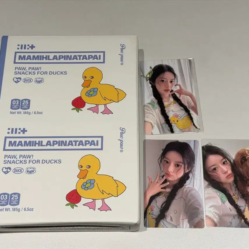 [BUNJANG] ILLIT Paw Paw Lucky Draw Minju Photocard Set / 아일릿 pawpaw 뮤직플랜트 럭키드로우 포카 세트 민주
