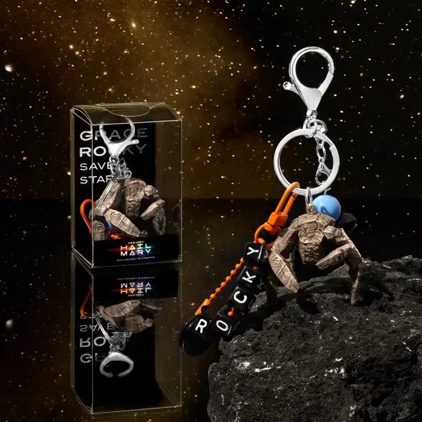 [BUNJANG] Project Hail Mary Rocky Keychain (New) / 2개가능 프로젝트 헤일메리 로키 키링 새상품 AMAZE!