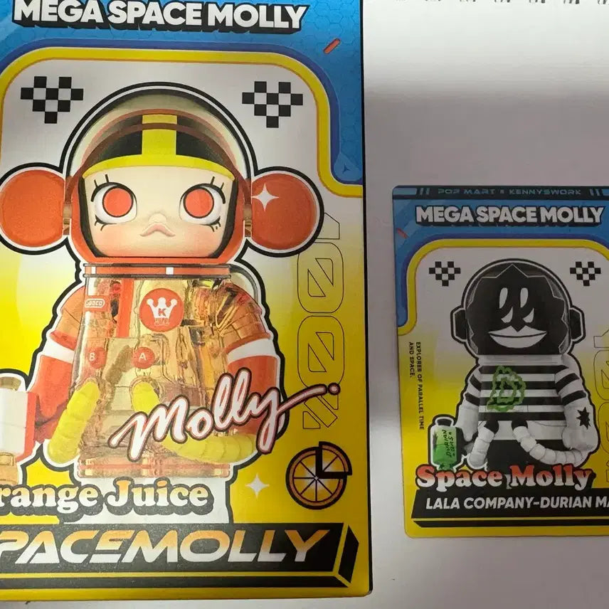 [BUNJANG] Pop Mart Mega Space Molly Lala Company Durian Man Figure / 팝마트 메가 스페이스 몰리 라라컴퍼니 두리안 맨