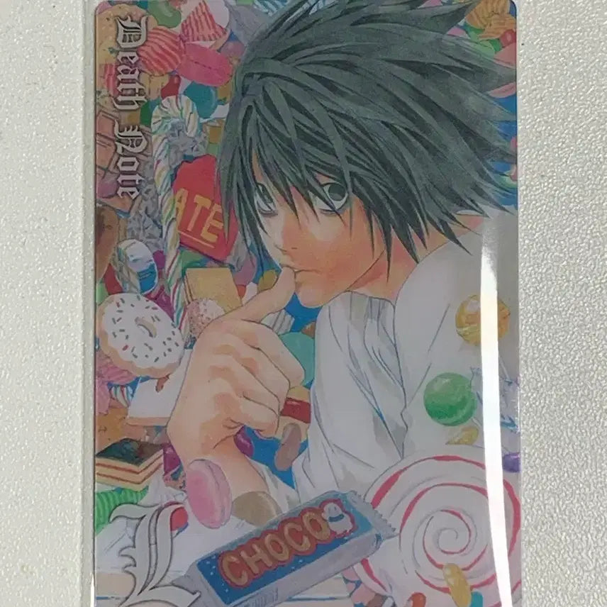 [BUNJANG] Death Note Wafer Card (Sweet L) / 데스노트 웨하스 카드 (스위트 엘)