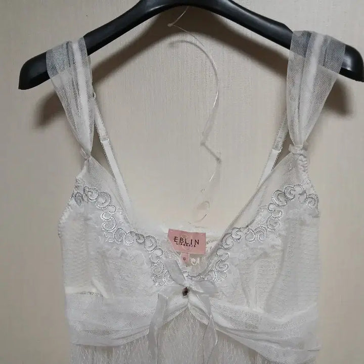 [BUNJANG] Eblin White Lace Slip Dress S / EBLIN  화이트 레이스 슬립 원피스 S