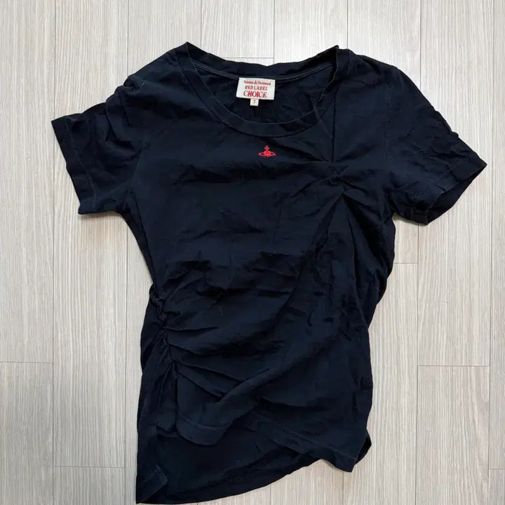 [BUNJANG] Vivienne Westwood Shirring Reform Short-Sleeve T-Shirt / 비비안웨스트우드 셔링 리폼 반팔티