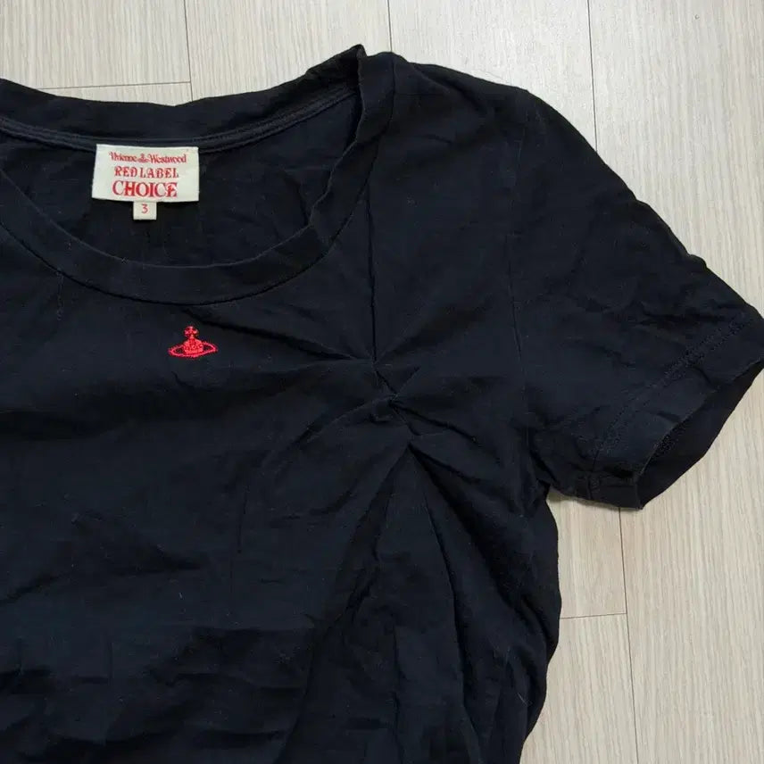 [BUNJANG] Vivienne Westwood Shirring Reform Short-Sleeve T-Shirt / 비비안웨스트우드 셔링 리폼 반팔티