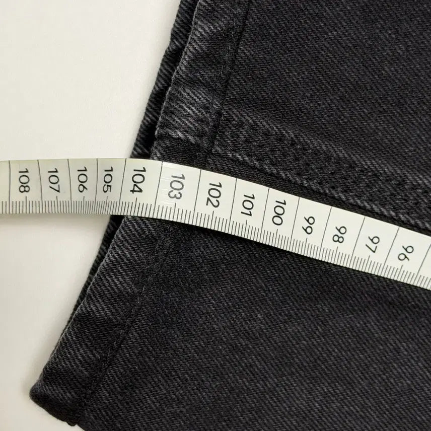[BUNJANG] Musinsa Standard Wide Carpenter Pants Washed Black / [새상품/36] 무신사스탠다드 와이드 카펜터 팬츠 워시드블랙
