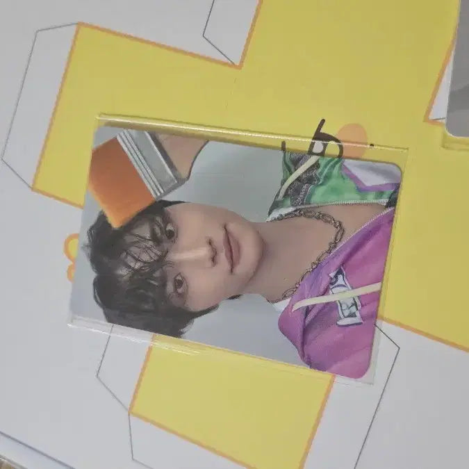 [BUNJANG] ATEEZ Seonghwa Soundwave Anitiez Popup 50,000 KRW Purchase Benefit Photocard / 에이티즈 성화 사운드웨이브 애니티즈 팝업 5만원 구매특전
