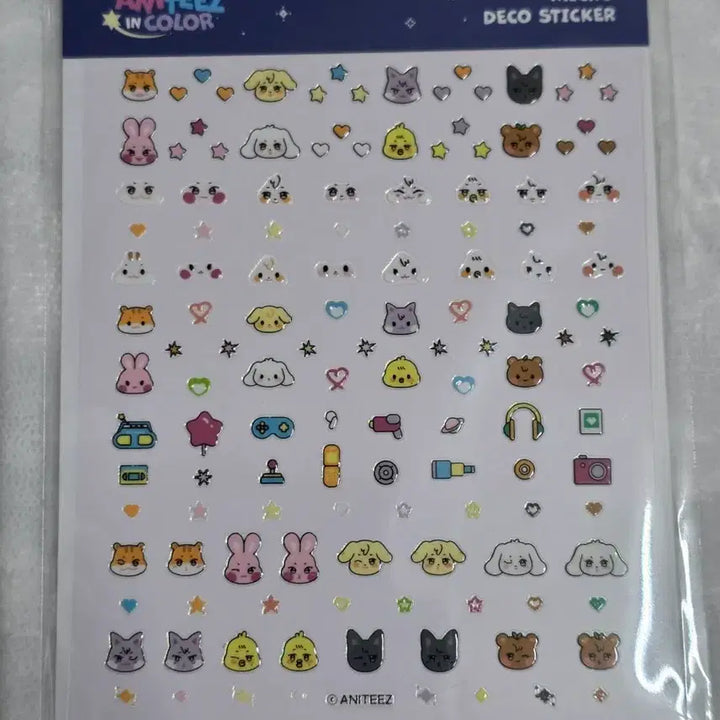 [BUNJANG] ATEEZ in COLOR DECO STICKER (JONGHO Photocard) / 애니티즈 in 컬러 팝업 데코스티커(종호포카)