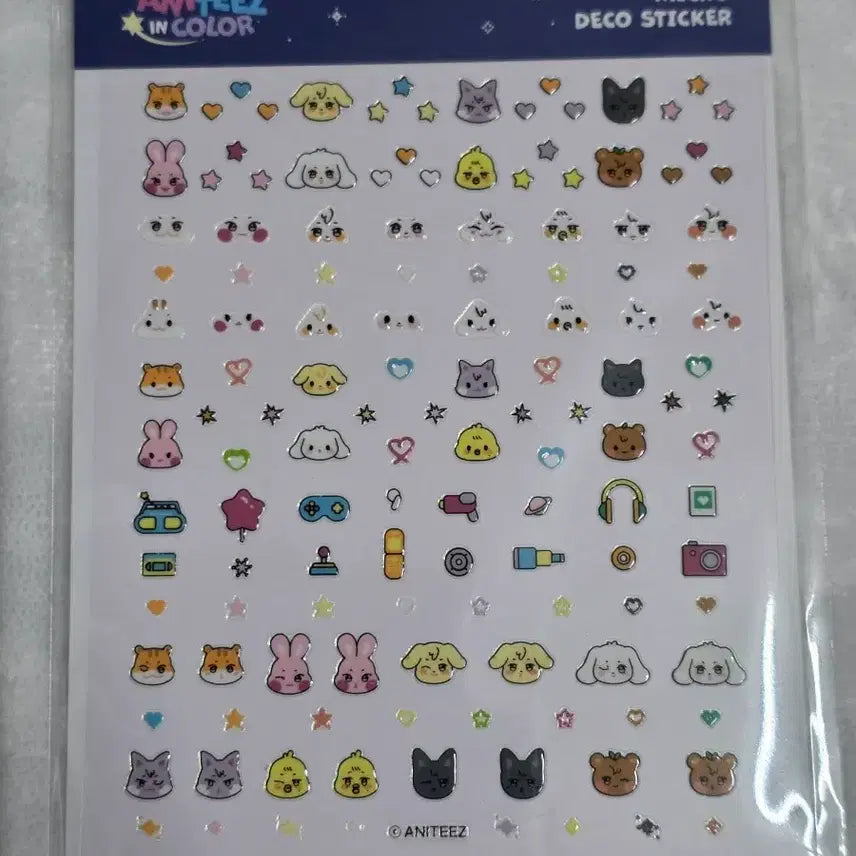[BUNJANG] ATEEZ in COLOR DECO STICKER (JONGHO Photocard) / 애니티즈 in 컬러 팝업 데코스티커(종호포카)
