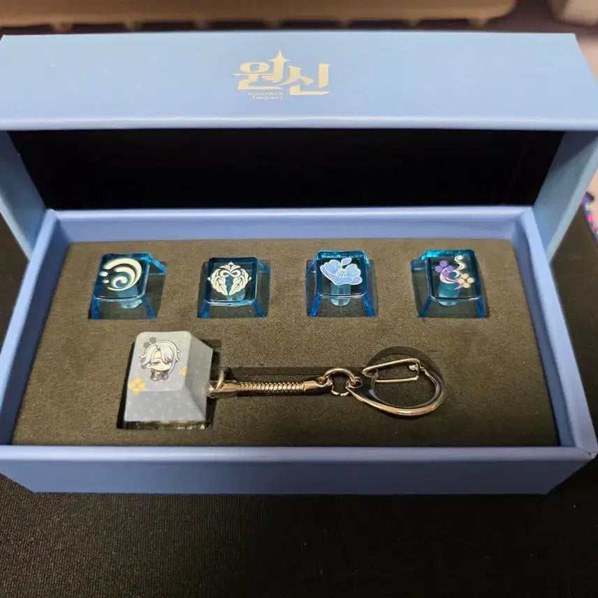 [BUNJANG] Genshin Impact Ayato Keycap Keychain / 원신 pc라운지 아야토 키캡 키링