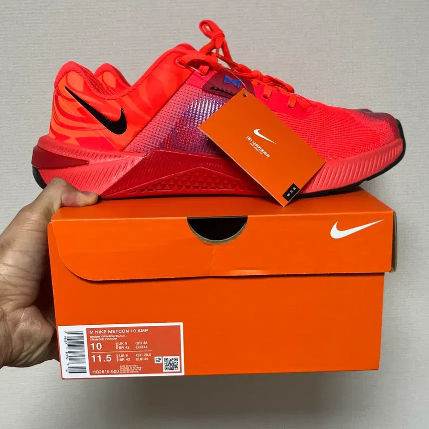 [BUNJANG] Nike Metcon 10 Weightlifting Shoes / (새상품 280) 나이키 메트콘10 웨이트화 크로스핏화 역도화
