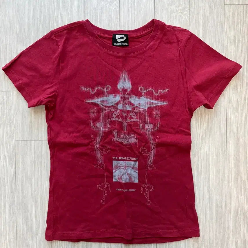 [BUNJANG] Wellbeing Express Graphic T-Shirt / 웰빙익스프레스 그래픽 반팔티